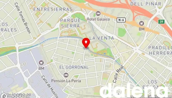 mapa de Supermercado Chollos Tienda de alimentación en Collado Villalba