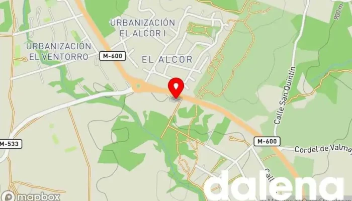 mapa de Supermercado Claudio Express Supermercado en Valdemorillo