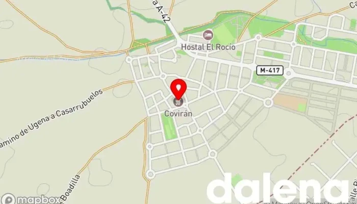 mapa de Supermercado COVIRAN Supermercado en Casarrubuelos