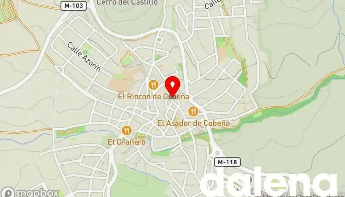 mapa de SUPERMERCADO COVIRAN Supermercado, Comercio en Cobeña
