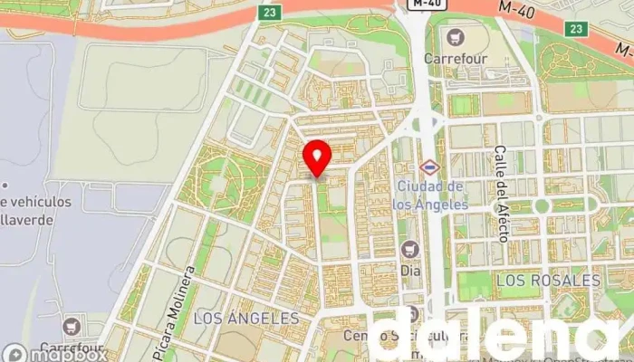 mapa de Supermercado Coviran Supermercado en Madrid