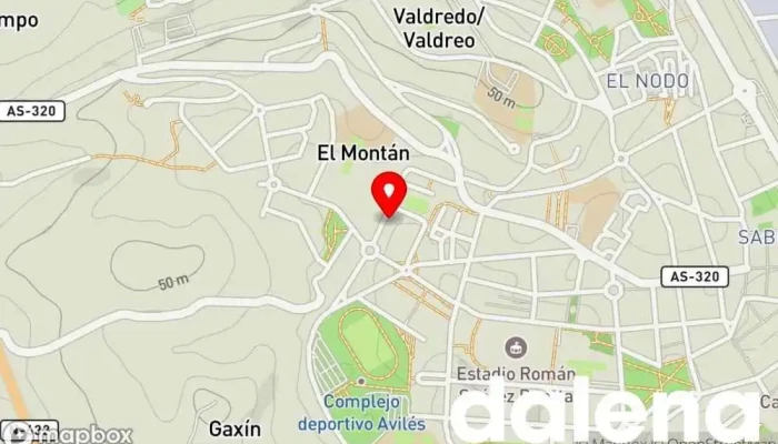 mapa de Supermercado Coviran Supermercado en Avilés