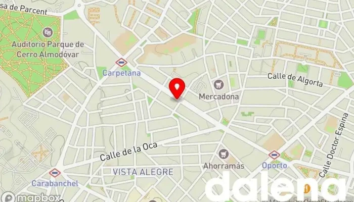 mapa de Supermercado De La Casa Martín Supermercado en Madrid