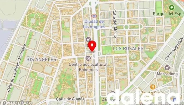 mapa de Supermercado Eco Express Tienda de alimentación en Madrid