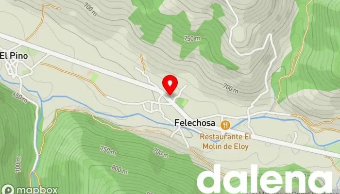 mapa de Supermercado El Rápido Supermercado en Felechosa