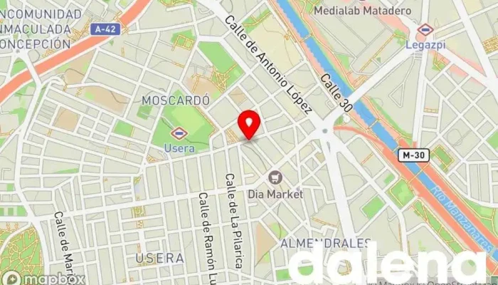mapa de Supermercado Guaraní Supermercado en Madrid