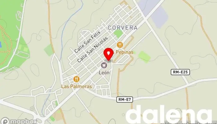 mapa de Supermercado Lesco Supermercado en Corvera