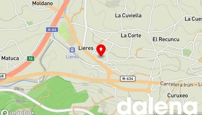mapa de Supermercado Lieres Supermercado en Asturias