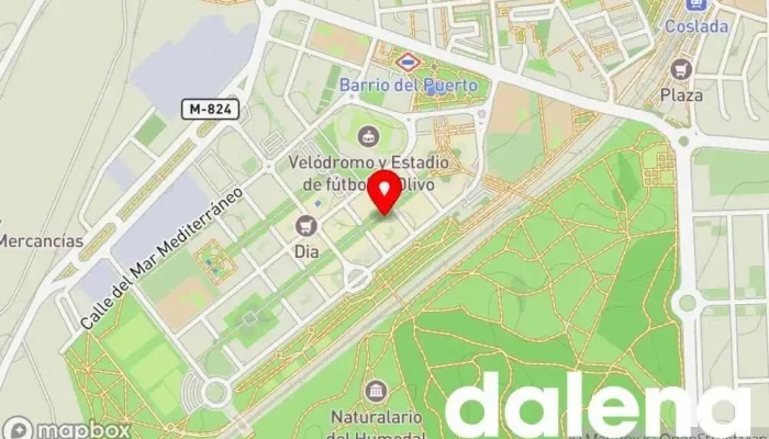 mapa de supermercado Supermercado en Coslada