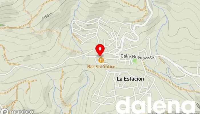 mapa de Supermercado Supermercado en Santa María de la Alameda