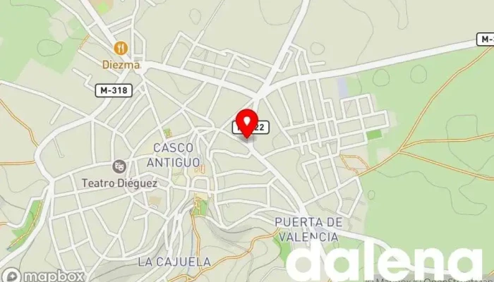 mapa de Supermercado Marqueta Coviran Supermercado, Tienda de alimentación en Colmenar de Oreja