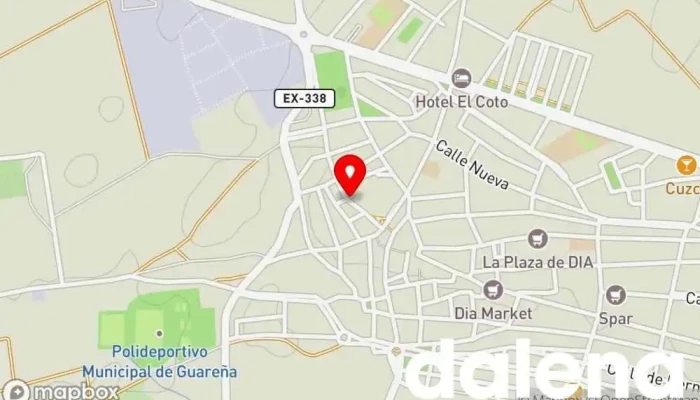 mapa de Supermercado Mercatuyo Supermercado en Guareña
