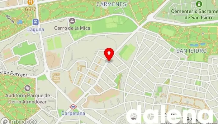 mapa de Supermercado Mis Amigos Supermercado en Madrid
