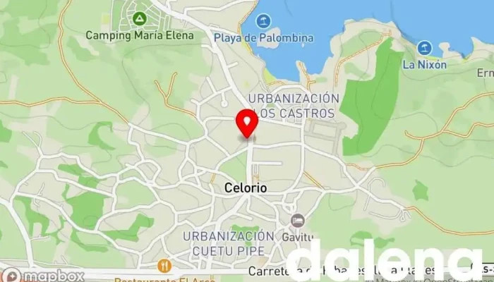 mapa de Supermercado Peñamesada Tienda de alimentación, Supermercado en Celorio
