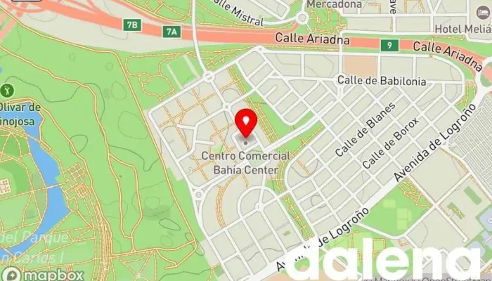 mapa de Supermercado Plaza Supermercado en Madrid