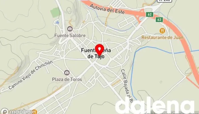 mapa de Supermercado PROXIM Supermercado en Fuentidueña de Tajo