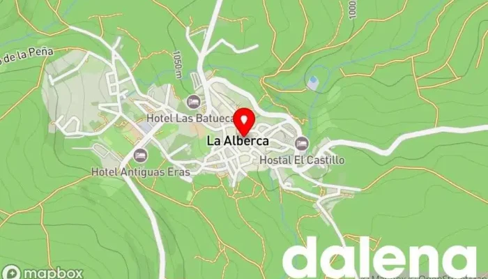 mapa de Supermercado Rita Tienda de alimentación en La Alberca