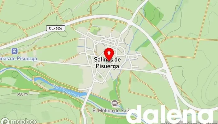 mapa de Supermercado Sonia Supermercado en Salinas de Pisuerga