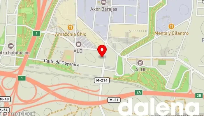 mapa de Supermercado TKY Supermercado, Comercio en Madrid