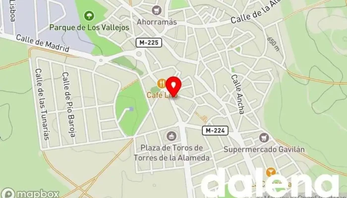 mapa de Supermercado Torres Supermercado en Torres de la Alameda