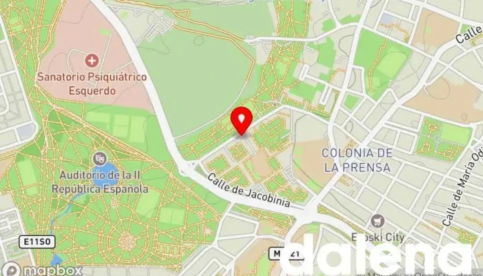 mapa de SUPERMERCADO VALLIN Supermercado en Madrid
