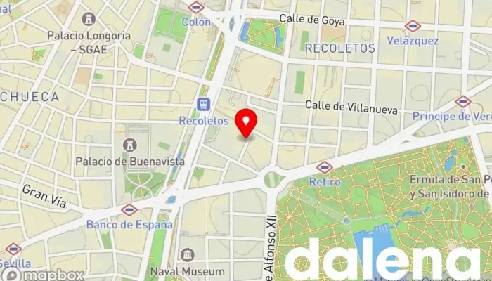 mapa de Supermercado Villalar Supermercado en Madrid