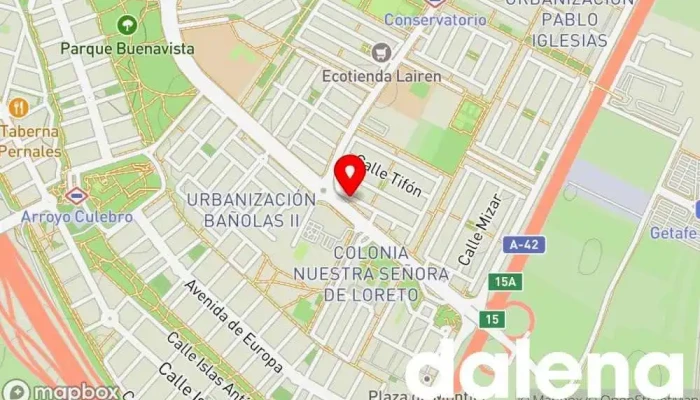 mapa de Supermercado Y Bazar Supermercado, Comercio en Getafe