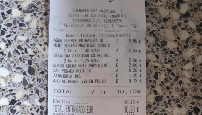 Supermercados Ahorramas -  Precios - El Escorial