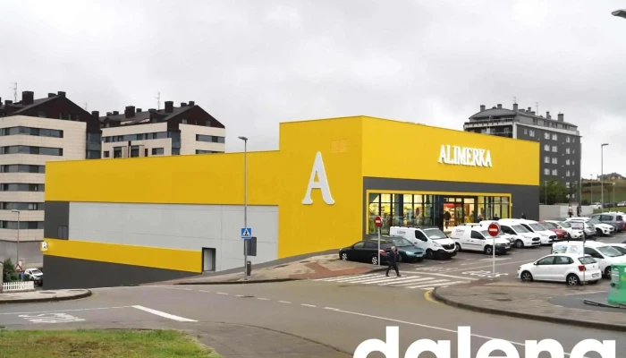 Supermercados Alimerka -  Estacionamiento - Avilés