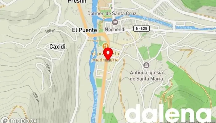 mapa de Supermercados Alimerka Supermercado, Panadería, Carnicería, Pescadería, Frutería, Tienda de alimentos orgánicos en Cangas de Onís