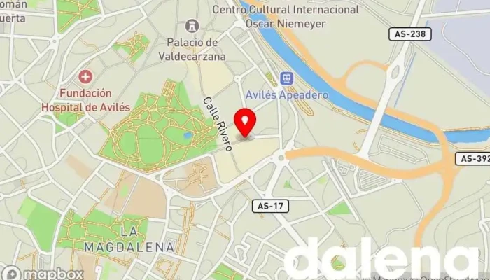 mapa de Supermercados Alimerka Supermercado, Panadería, Carnicería, Pescadería, Frutería, Tienda de alimentos orgánicos en Avilés