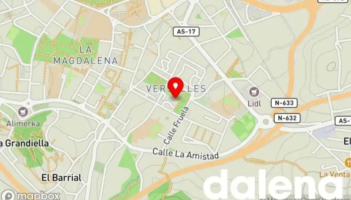 mapa de Supermercados Alimerka Supermercado, Panadería, Carnicería, Pescadería, Frutería, Tienda de alimentos orgánicos en Avilés