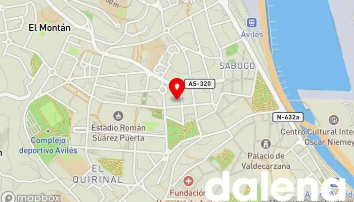 mapa de Supermercados Alimerka Supermercado, Panadería, Carnicería, Pescadería, Frutería, Tienda de alimentos orgánicos en Avilés