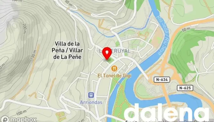 mapa de Supermercados Alimerka Supermercado, Panadería, Carnicería, Pescadería, Frutería, Tienda de alimentos orgánicos en Arriondas