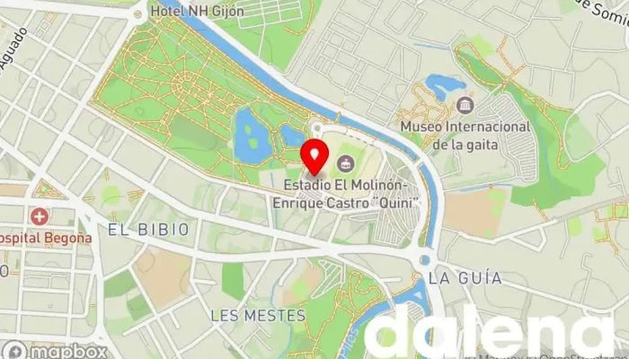 mapa de Supermercados Alimerka Supermercado, Panadería, Carnicería, Pescadería, Frutería, Tienda de alimentos orgánicos en Gijón