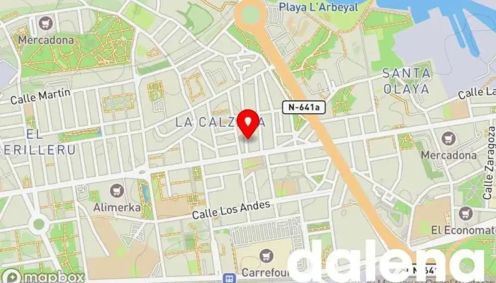 mapa de Supermercados Alimerka Supermercado, Panadería, Carnicería, Pescadería, Frutería, Tienda de alimentos orgánicos en Gijón