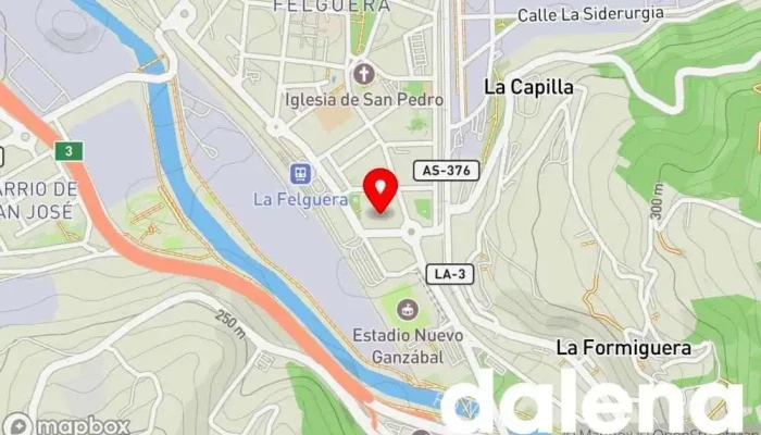 mapa de Supermercados Alimerka Supermercado, Panadería, Carnicería, Pescadería, Frutería, Tienda de alimentos orgánicos en Langreo