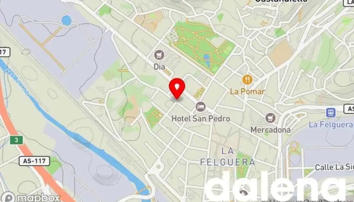 mapa de Supermercados Alimerka Supermercado, Panadería, Carnicería, Pescadería, Frutería, Tienda de alimentos orgánicos en Langreo