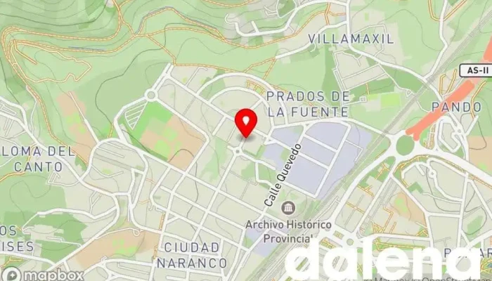 mapa de Supermercados Alimerka Supermercado, Panadería, Carnicería, Pescadería, Frutería, Tienda de alimentos orgánicos en Oviedo