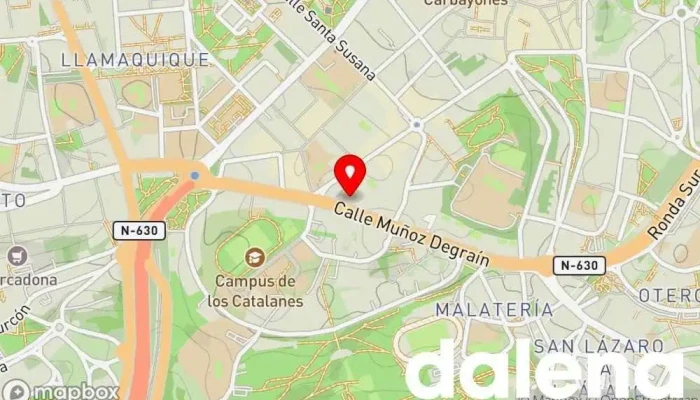 mapa de Supermercados Alimerka Supermercado, Panadería, Carnicería, Pescadería, Frutería, Tienda de alimentos orgánicos en Oviedo