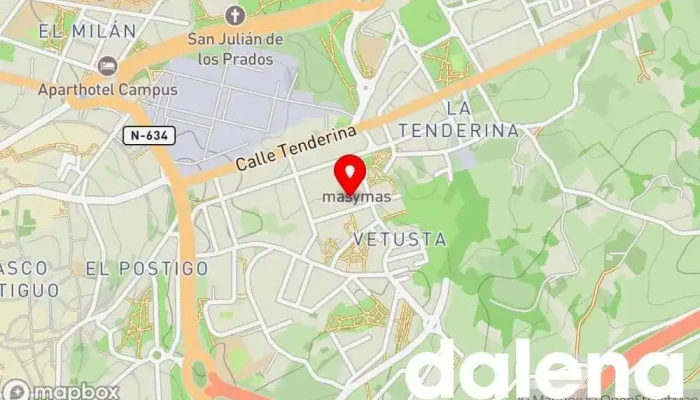 mapa de Supermercados Alimerka Supermercado, Panadería, Carnicería, Pescadería, Frutería, Tienda de alimentos orgánicos en Oviedo