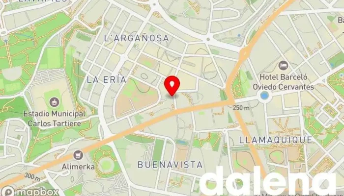 mapa de Supermercados Alimerka Supermercado, Panadería, Carnicería, Pescadería, Frutería, Tienda de alimentos orgánicos en Oviedo