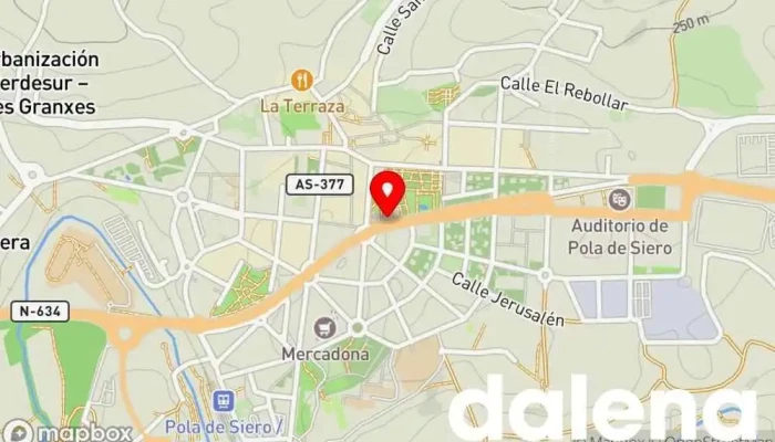 mapa de Supermercados Alimerka Supermercado, Panadería, Carnicería, Pescadería, Frutería, Tienda de alimentos orgánicos en Pola de Siero