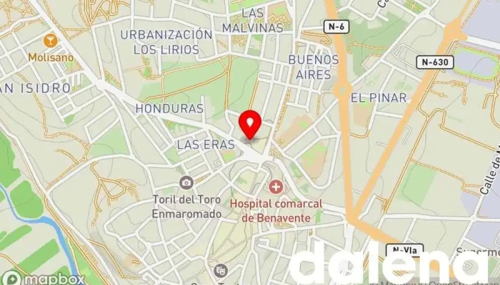 mapa de Supermercados Alimerka Supermercado en 97