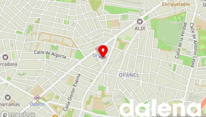 mapa de Supermercados BM Supermercado en Madrid