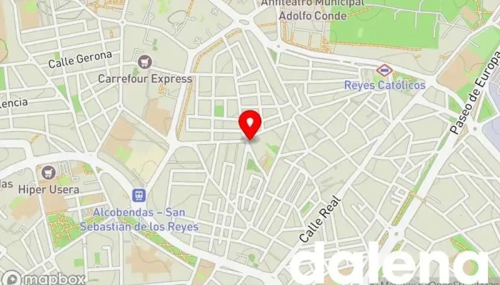 mapa de Supermercados Covirán Supermercado en Madrid