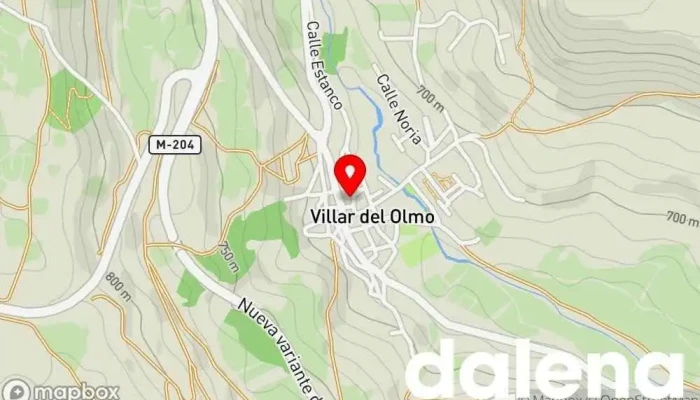 mapa de SUPERMERCADOS DIA-CADA DIA％ Supermercado en Villar del Olmo
