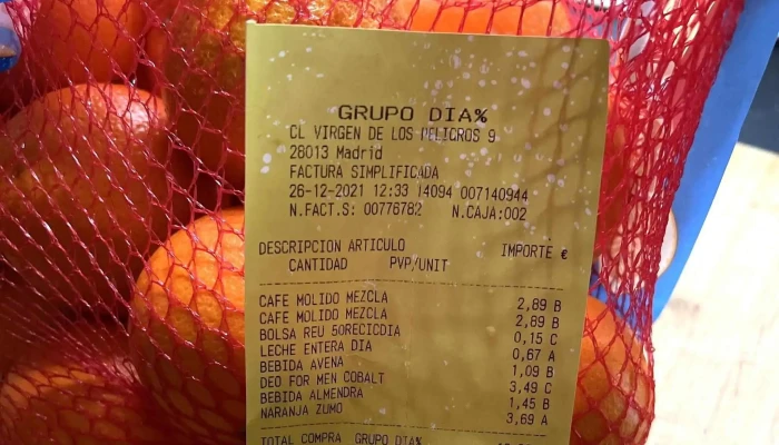Supermercados Dia -  Donde - Madrid