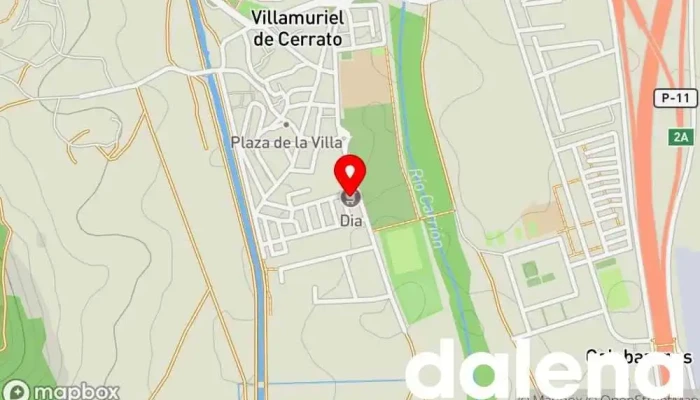 mapa de Supermercados Dia Supermercado en Villamuriel de Cerrato
