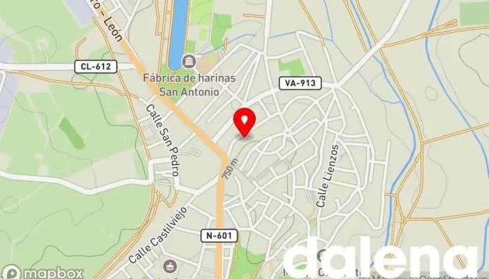 mapa de Supermercados Dia Supermercado, Pescadería en Medina de Rioseco